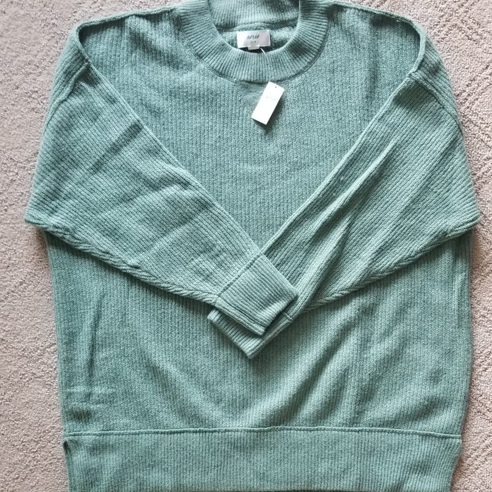 Aerie Ribbed Crewneck Sweater